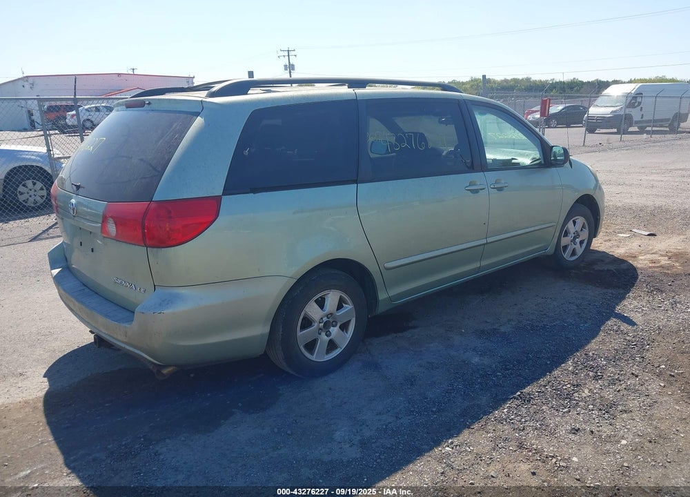 2008 TOYOTA SIENNA LE VIN: 5TDZK23C78S135715