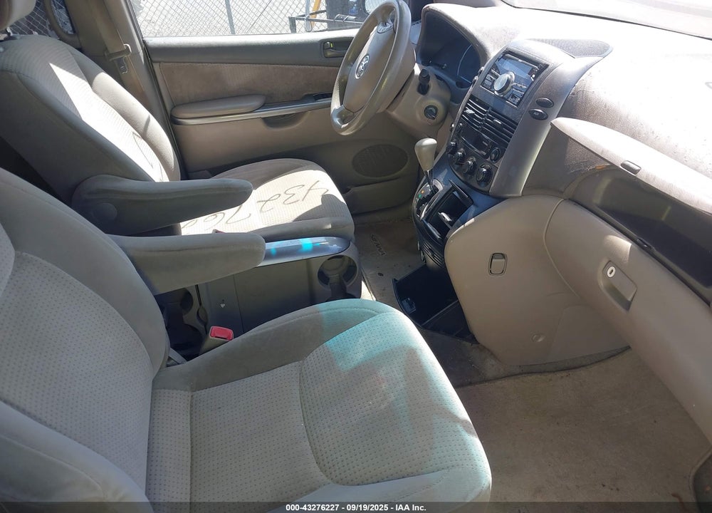 2008 TOYOTA SIENNA LE VIN: 5TDZK23C78S135715