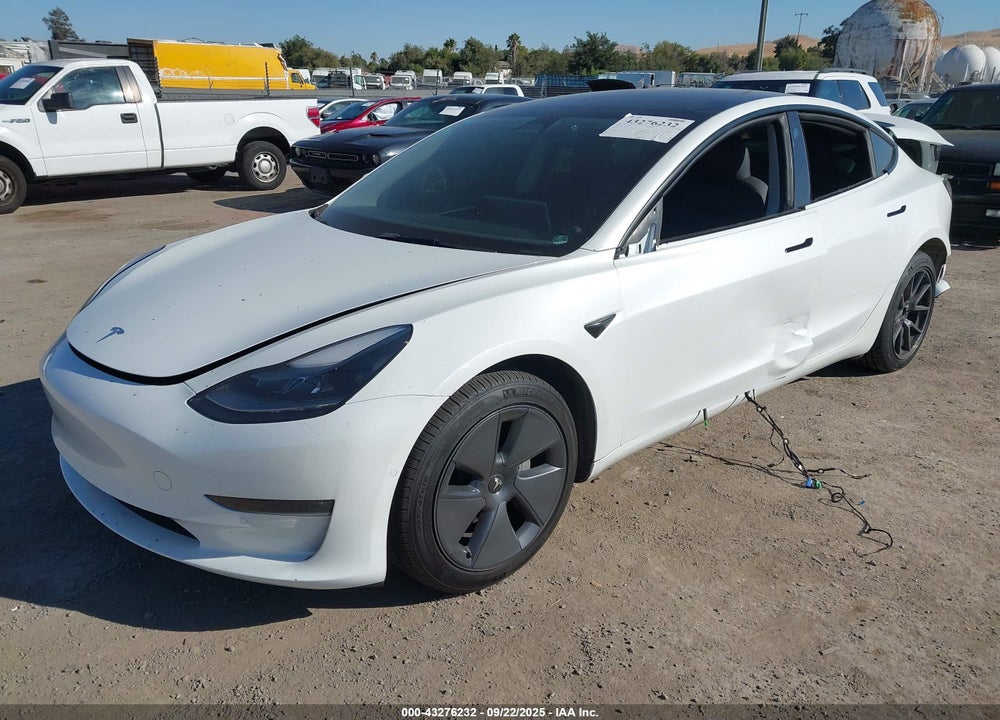 2022 TESLA MODEL 3 VIN: 5YJ3E1EB4NF173723