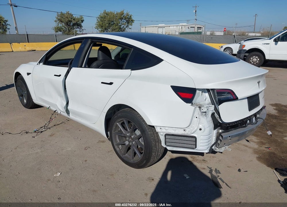 2022 TESLA MODEL 3 VIN: 5YJ3E1EB4NF173723