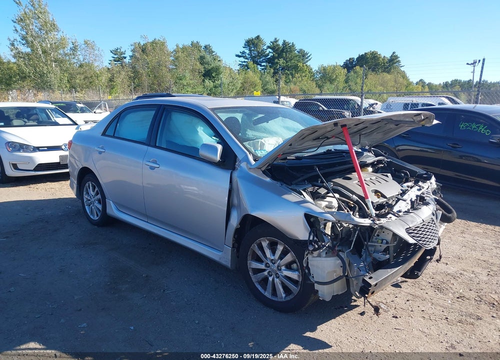 2009 TOYOTA COROLLA VIN: 2T1BU40E39C002490