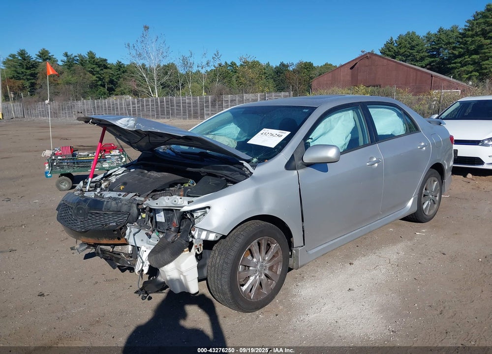 2009 TOYOTA COROLLA VIN: 2T1BU40E39C002490