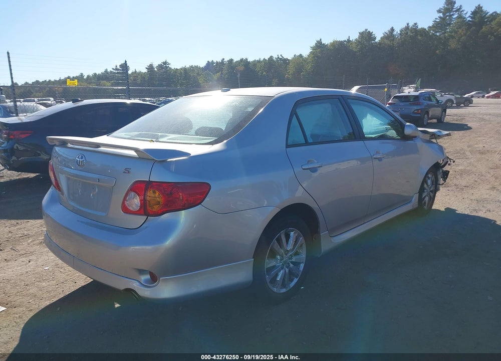 2009 TOYOTA COROLLA VIN: 2T1BU40E39C002490