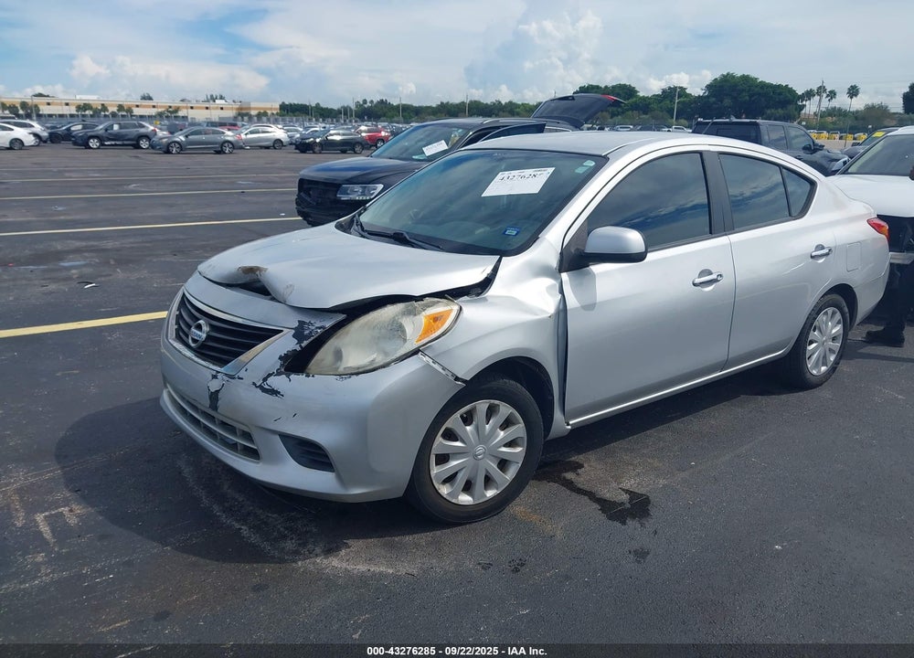 2012 NISSAN VERSA 1.6 SV VIN: 3N1CN7AP5CL815355