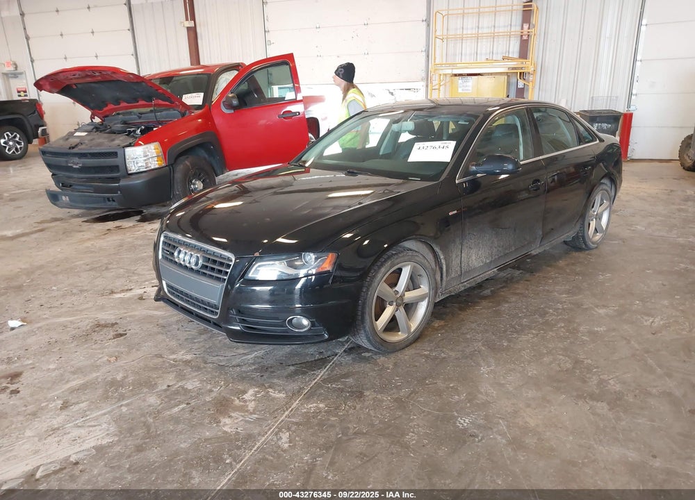2012 AUDI A4 VIN: WAUFFAFL0CN009754