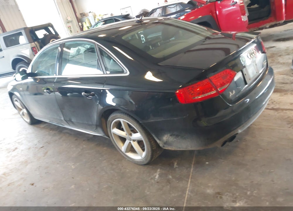 2012 AUDI A4 VIN: WAUFFAFL0CN009754