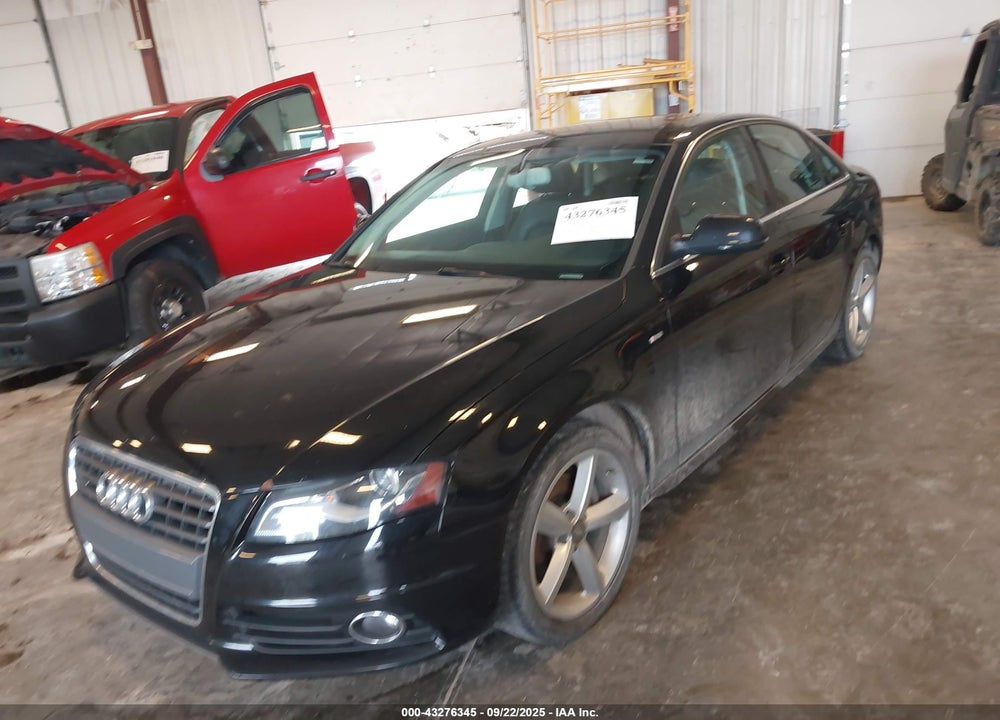 2012 AUDI A4 VIN: WAUFFAFL0CN009754