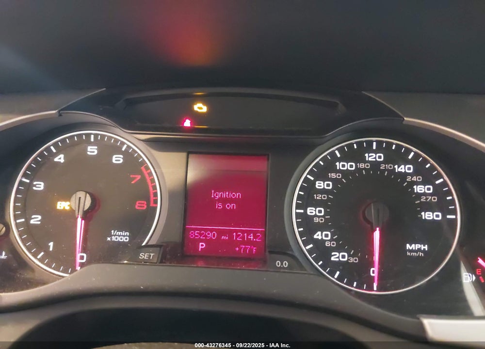 2012 AUDI A4 VIN: WAUFFAFL0CN009754