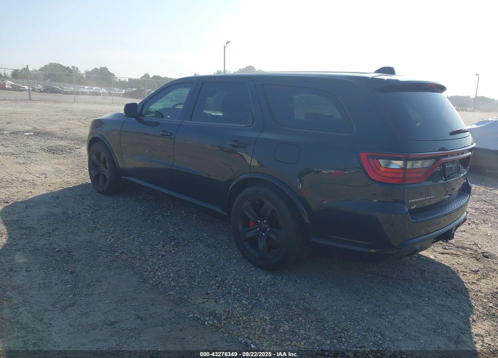 2018 DODGE DURANGO SRT AWD VIN: 1C4SDJGJ0JC312711