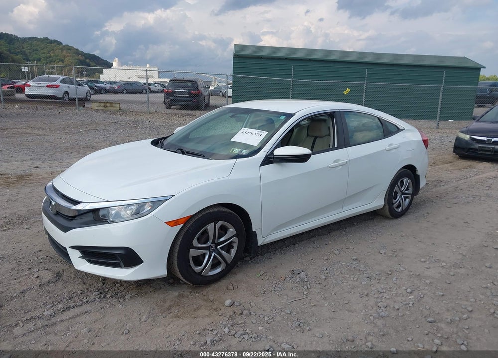 2016 HONDA CIVIC VIN: 19XFC2F51GE218871