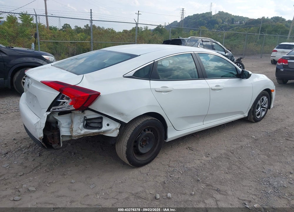 2016 HONDA CIVIC VIN: 19XFC2F51GE218871