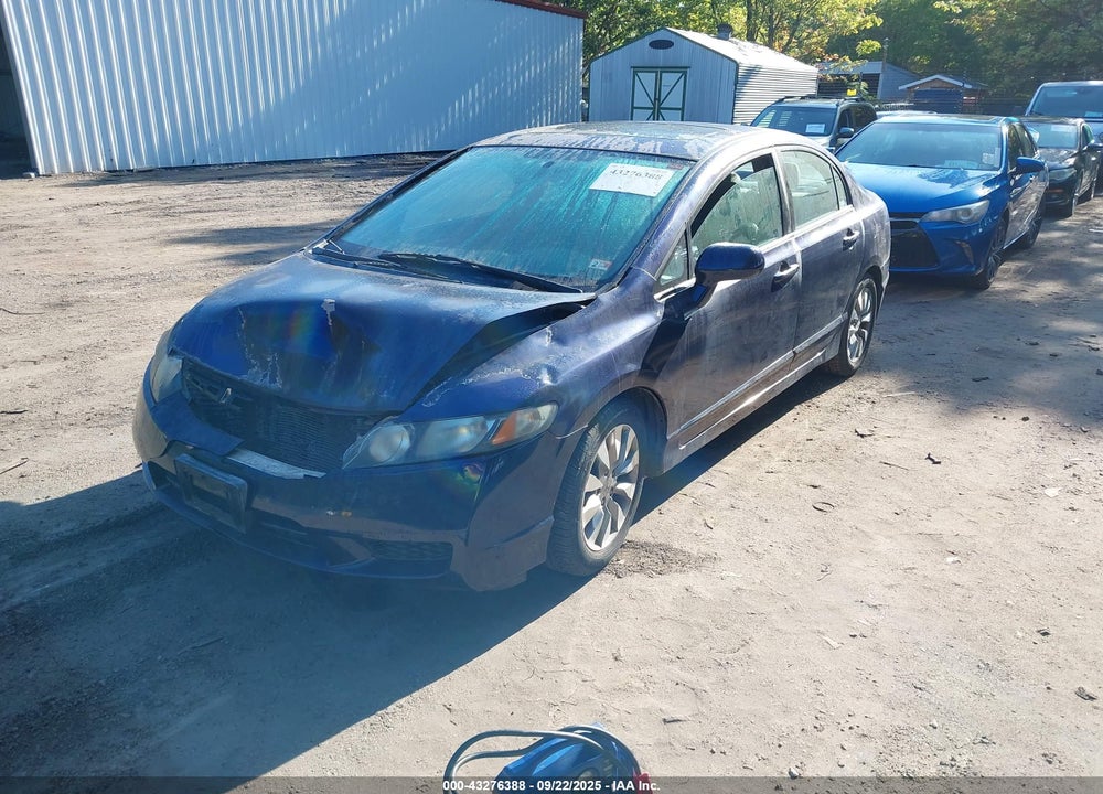2009 HONDA CIVIC EX VIN: 2HGFA16879H509295