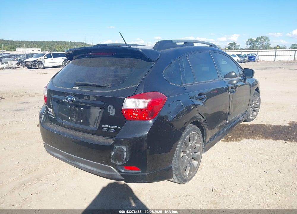 2013 SUBARU IMPREZA 2.0I SPORT PREMIUM VIN: JF1GPAL60DH213236