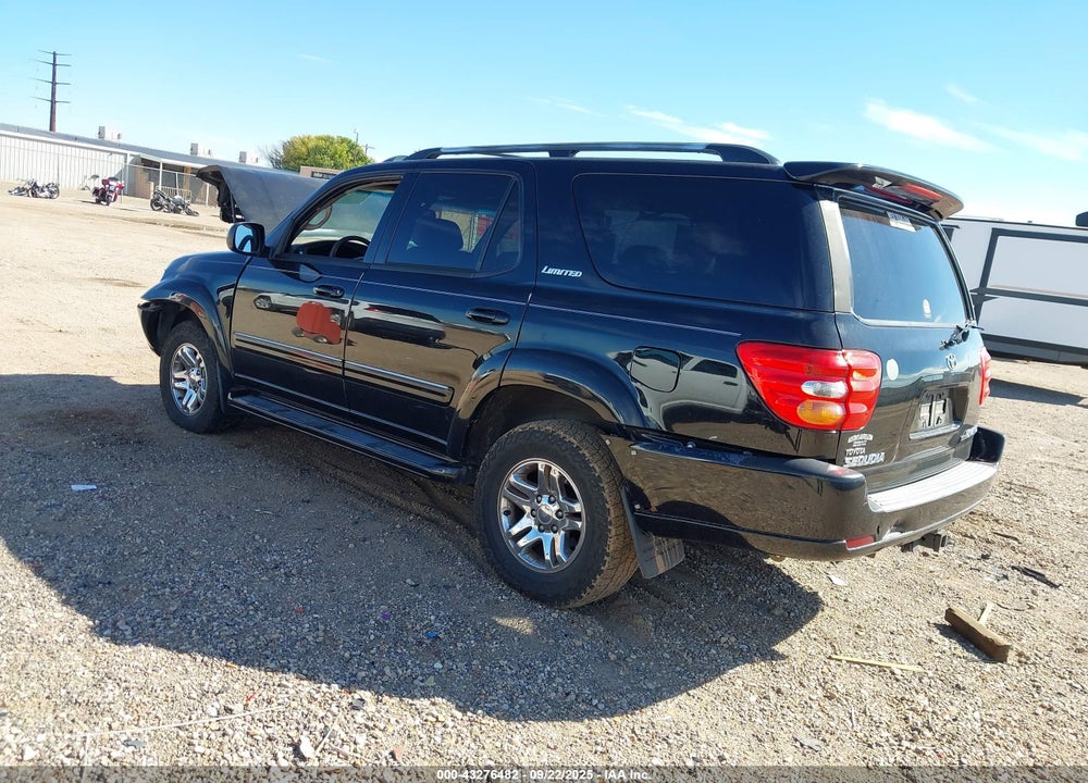 2003 TOYOTA SEQUOIA LIMITED V8 VIN: 5TDBT48A33S205026