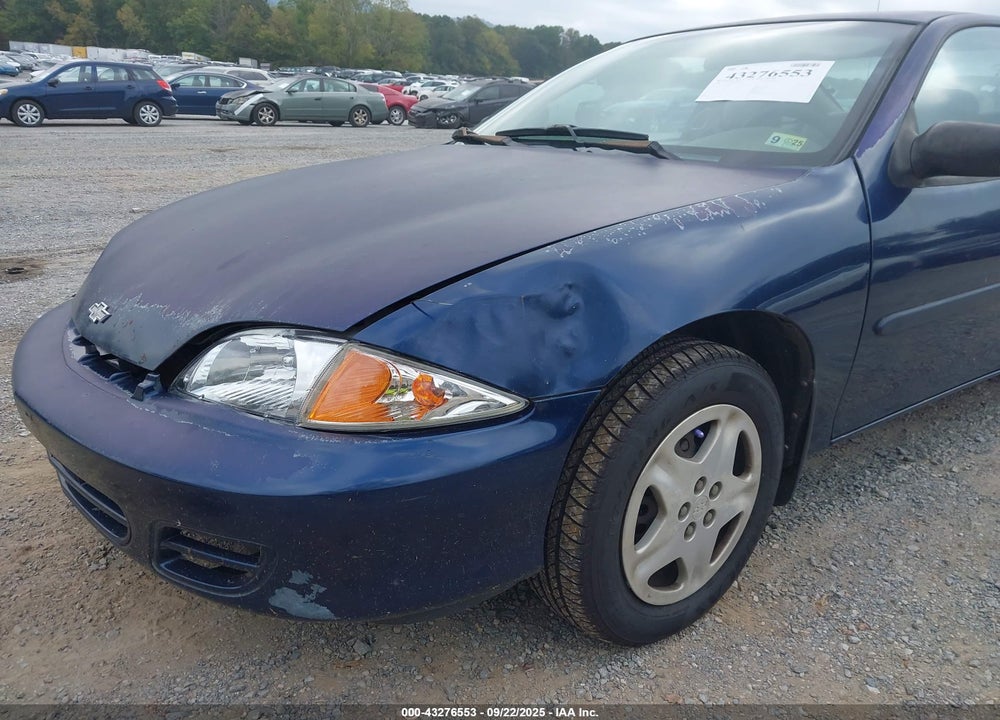 2001 CHEVROLET CAVALIER VIN: 1G1JC124017342552