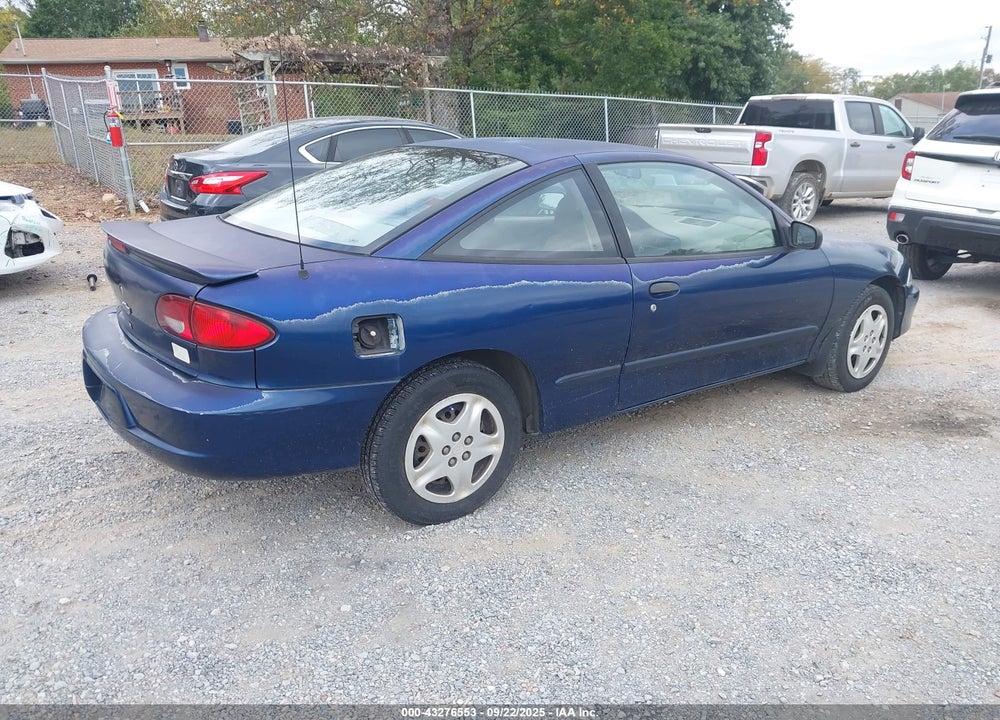 2001 CHEVROLET CAVALIER VIN: 1G1JC124017342552