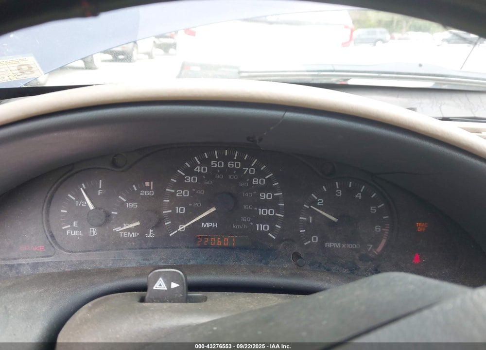 2001 CHEVROLET CAVALIER VIN: 1G1JC124017342552