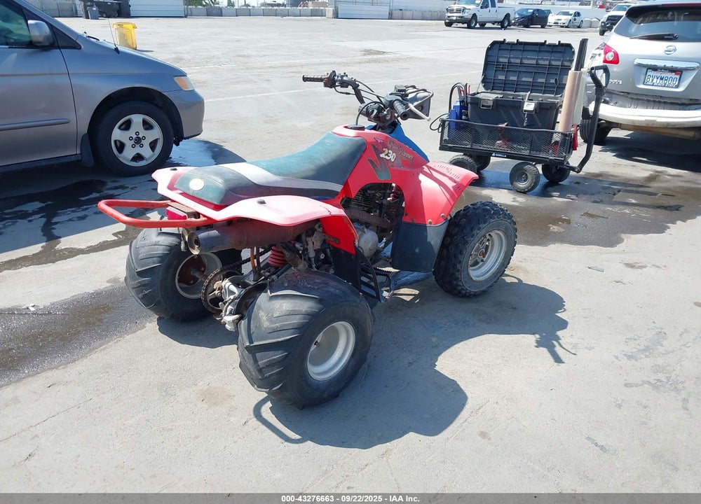 1992 SUZUKI LT230 VIN: JSAAJ46A1N2100378