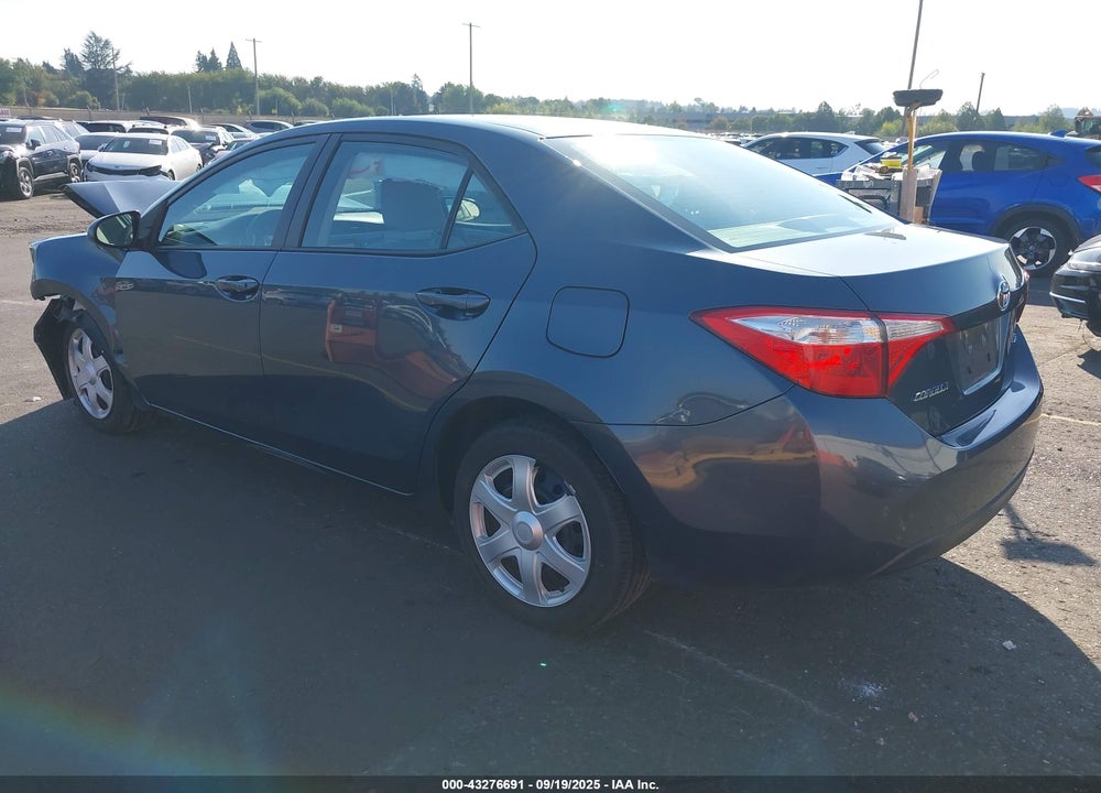 2016 TOYOTA COROLLA LE VIN: 2T1BURHE0GC488786