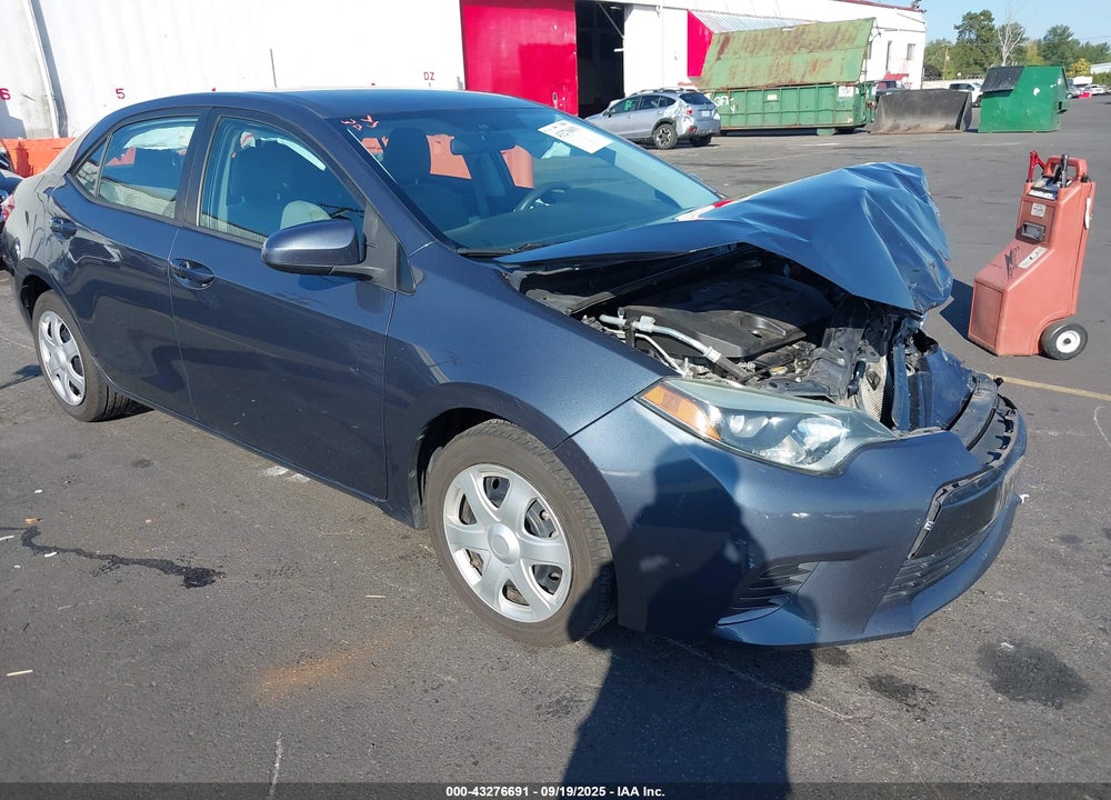 2016 TOYOTA COROLLA LE VIN: 2T1BURHE0GC488786