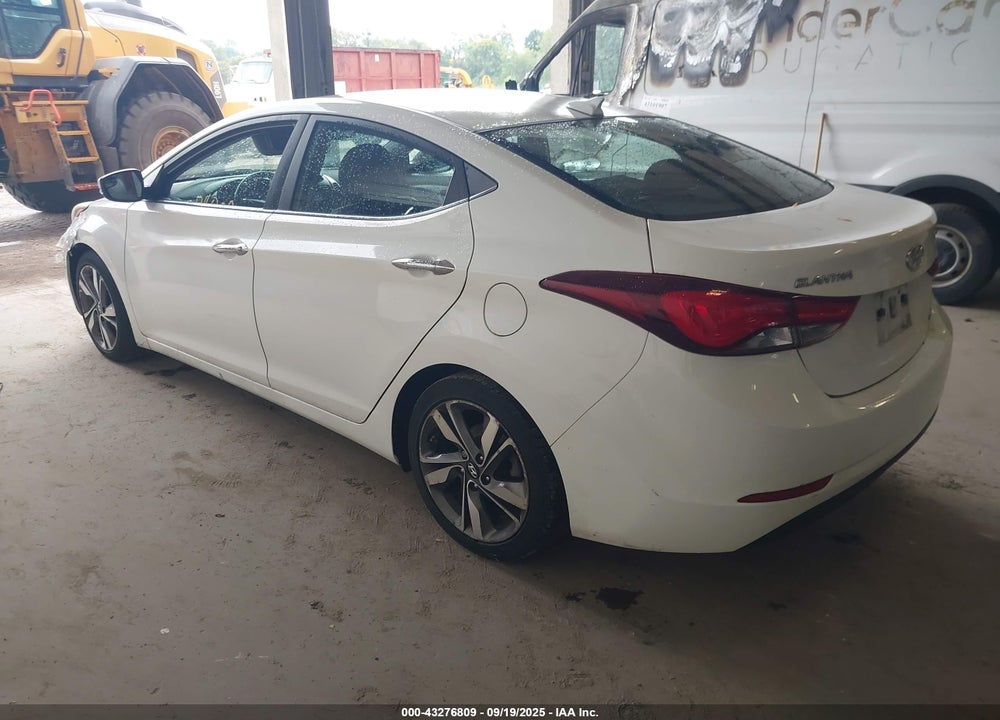 2014 HYUNDAI ELANTRA LIMITED VIN: 5NPDH4AE5EH471891
