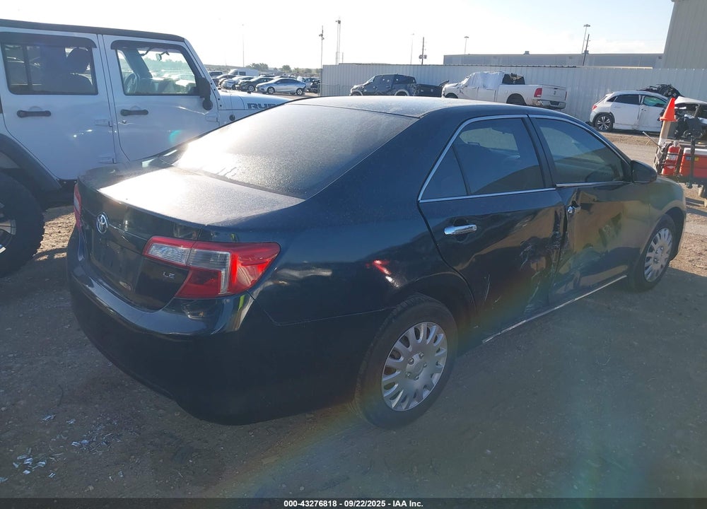 2012 TOYOTA CAMRY LE VIN: 4T1BF1FK1CU043437