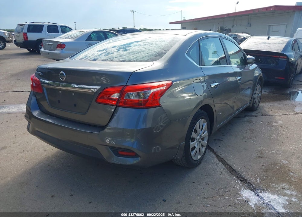 2016 NISSAN SENTRA S VIN: 3N1AB7AP3GY226720