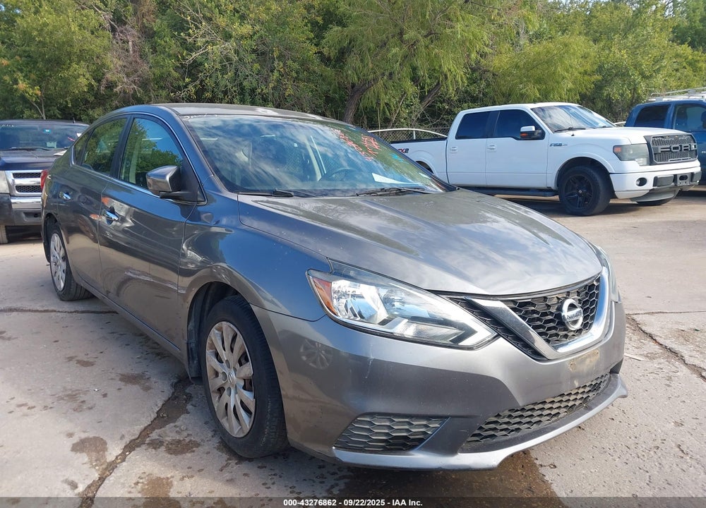 2016 NISSAN SENTRA S VIN: 3N1AB7AP3GY226720