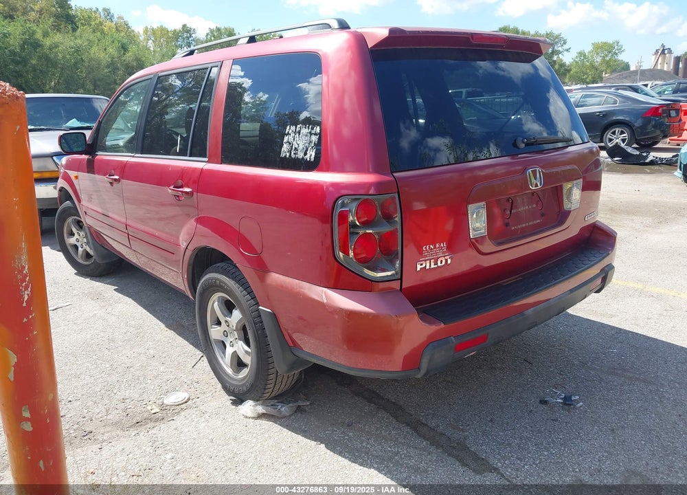 2006 HONDA PILOT EX-L VIN: 2HKYF18586H526721