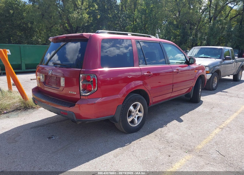 2006 HONDA PILOT EX-L VIN: 2HKYF18586H526721