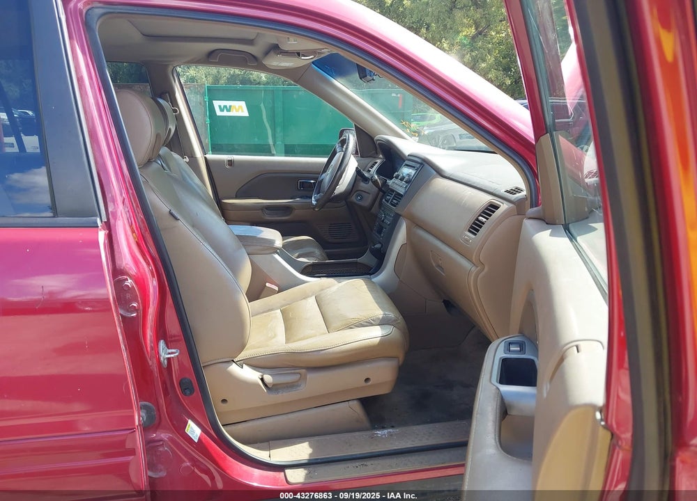2006 HONDA PILOT EX-L VIN: 2HKYF18586H526721