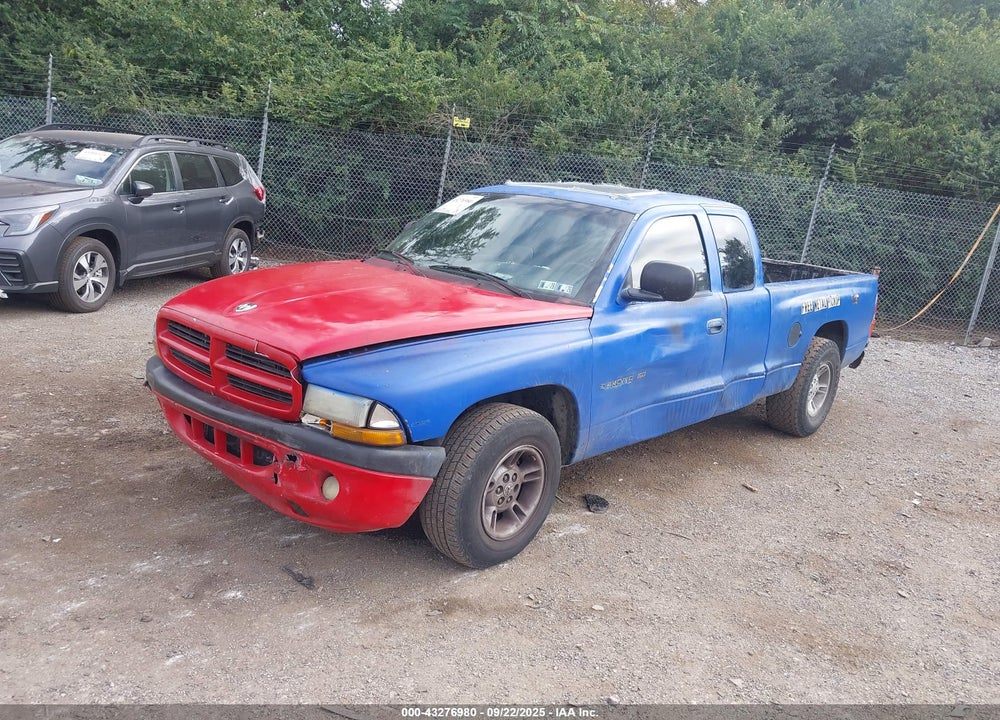 2000 DODGE DAKOTA VIN: 1B7GL22X3YS703250
