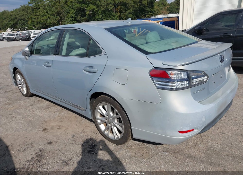 2010 LEXUS HS 250H VIN: JTHBB1BA9A2011274