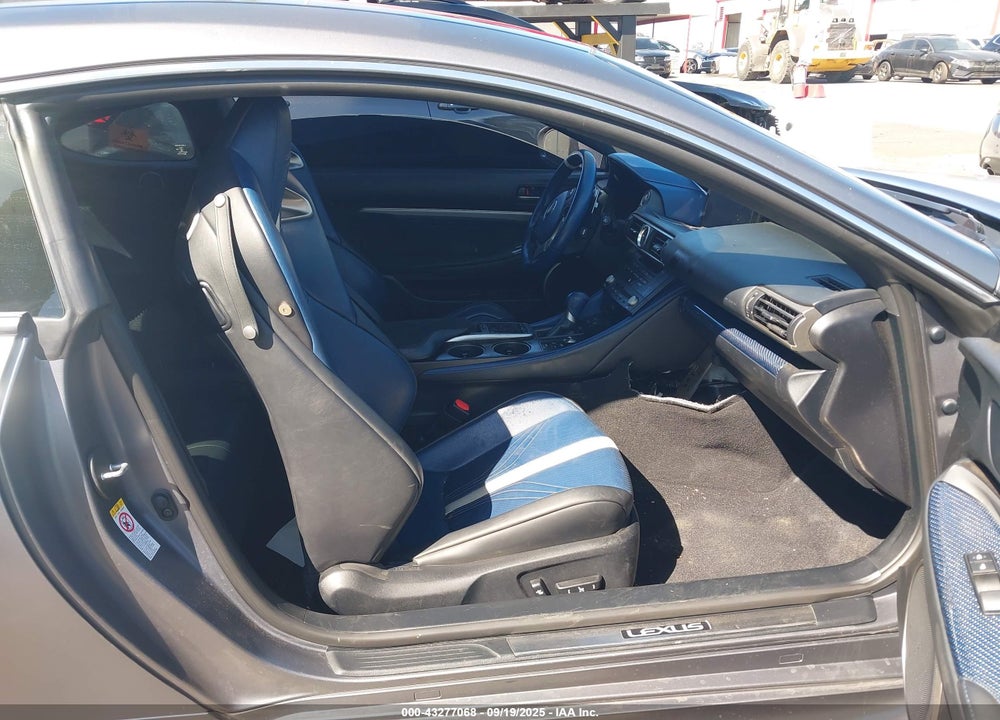 2019 LEXUS RC-F VIN: JTHHP5BC6K5006862