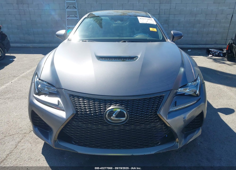 2019 LEXUS RC-F VIN: JTHHP5BC6K5006862