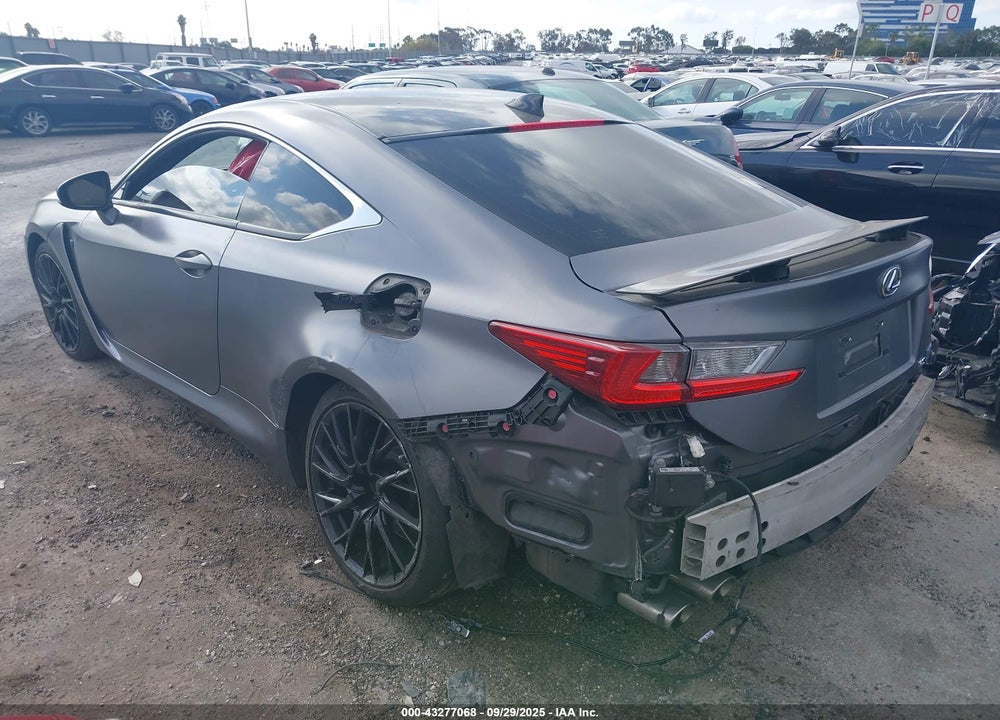 2019 LEXUS RC-F VIN: JTHHP5BC6K5006862