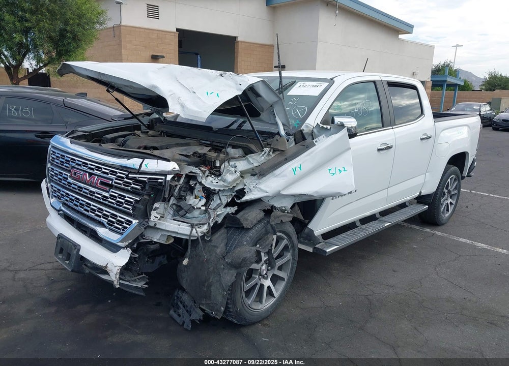 2022 GMC CANYON 2WD  SHORT BOX DENALI VIN: 1GTG5EENXN1143797