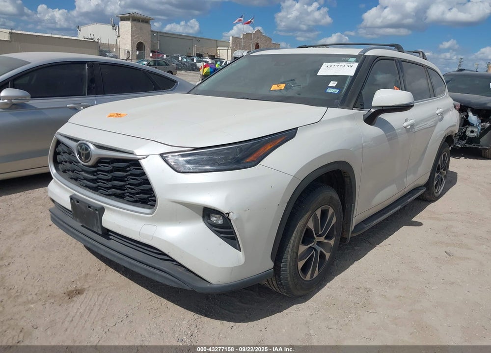 2021 TOYOTA HIGHLANDER XLE VIN: 5TDGZRAH4MS519388