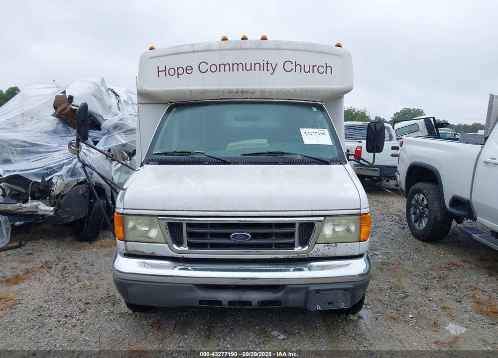 2005 FORD E-450 CUTAWAY STANDARD VIN: 1FDXE45P65HB08169