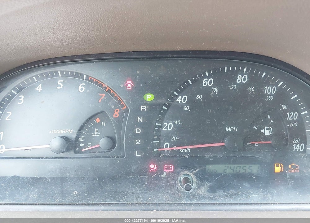 2002 TOYOTA CAMRY LE VIN: 4T1BE32KX2U062765
