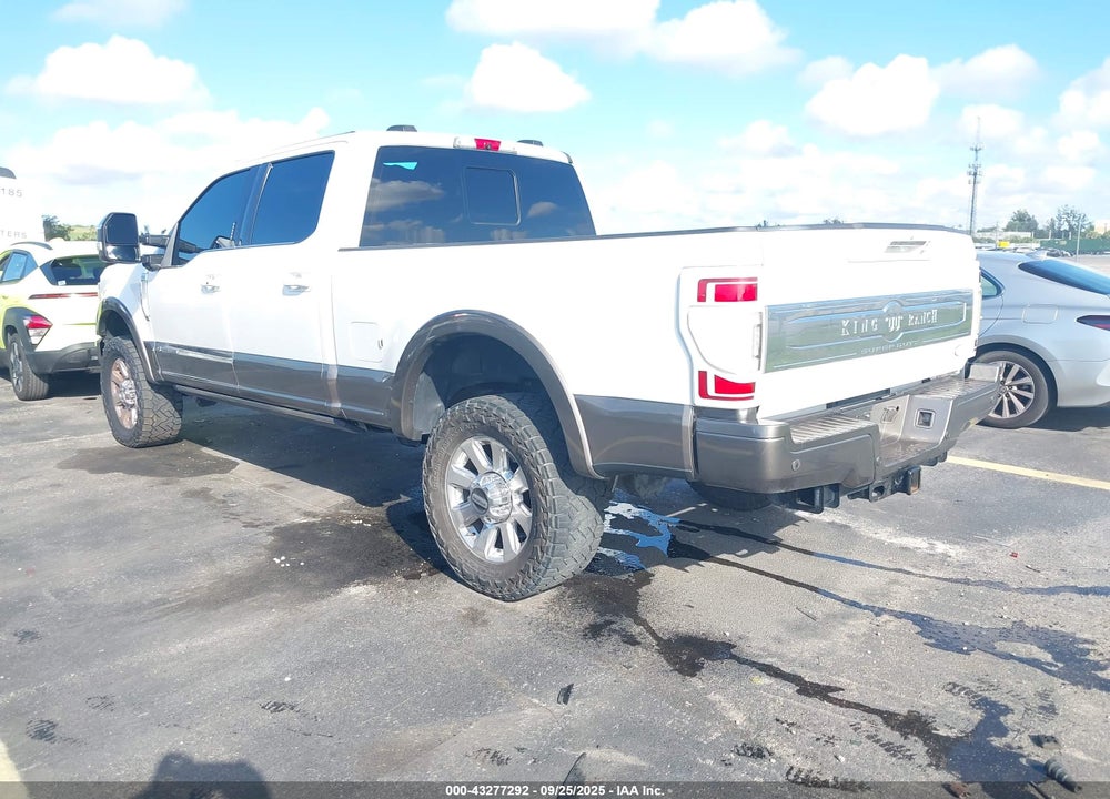 2021 FORD F-250 KING RANCH VIN: 1FT8W2BT8MED79357