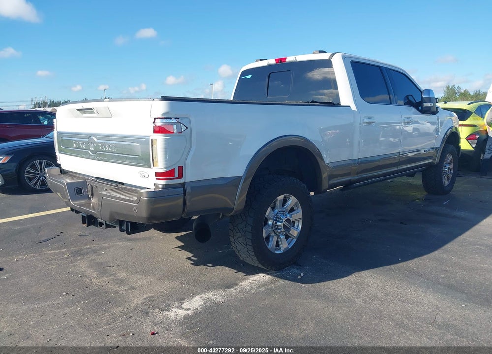 2021 FORD F-250 KING RANCH VIN: 1FT8W2BT8MED79357