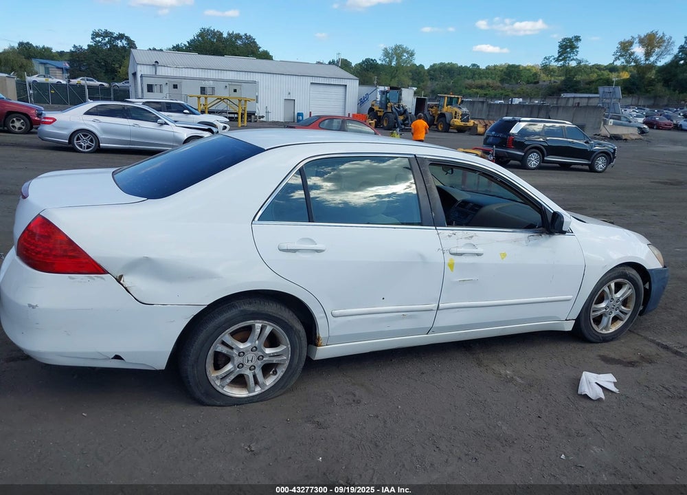 2007 HONDA ACCORD VIN: 1HGCM56347A020760