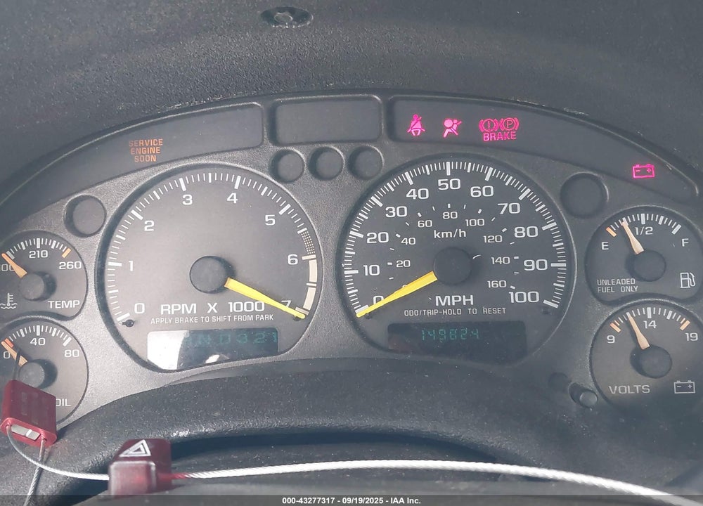 1999 CHEVROLET S-10 LS VIN: 1GCCS1946X8118794