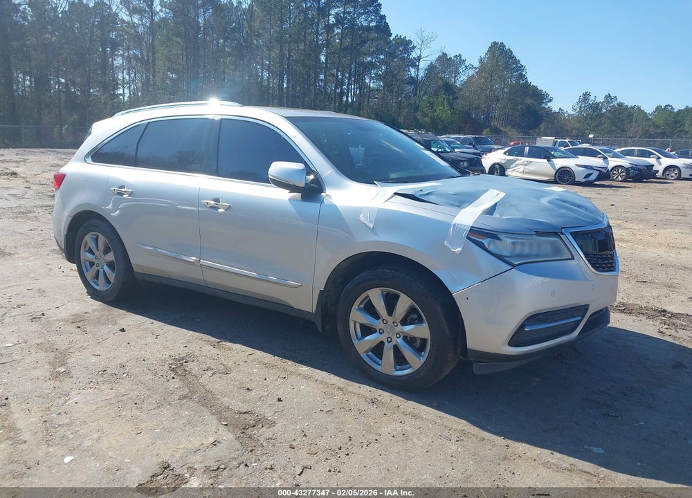 2014 ACURA MDX ADVANCE PKG W/ENTERTAINMENT PKG VIN: 5FRYD3H81EB007176