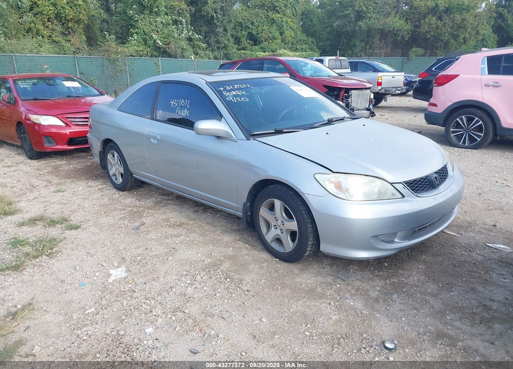 2005 HONDA CIVIC EX VIN: 1HGEM22995L046287