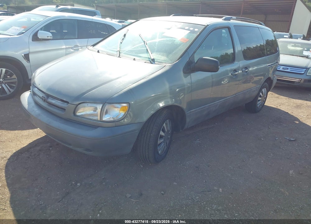 2000 TOYOTA SIENNA LE VIN: 4T3ZF13C7YU296546