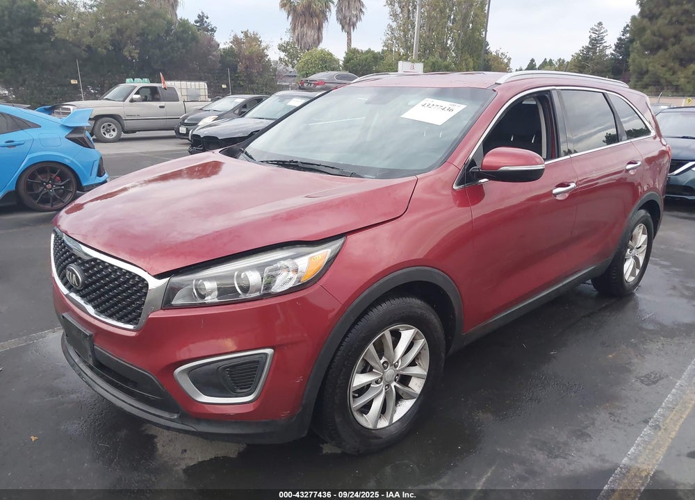 2016 KIA SORENTO 3.3L LX VIN: 5XYPG4A53GG159174