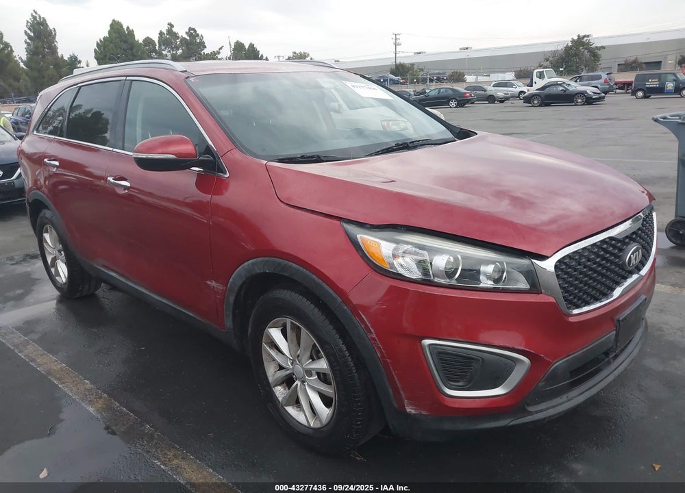 2016 KIA SORENTO 3.3L LX VIN: 5XYPG4A53GG159174