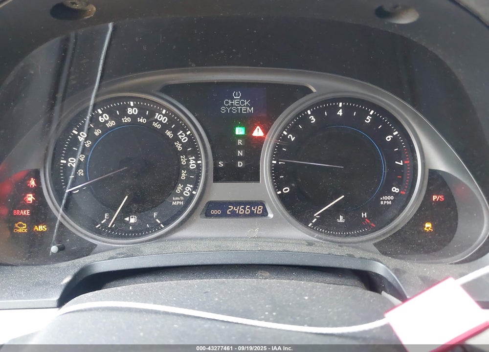 2006 LEXUS IS 350 VIN: JTHBE262665004613